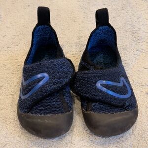 Kids Black and Blue Shoes